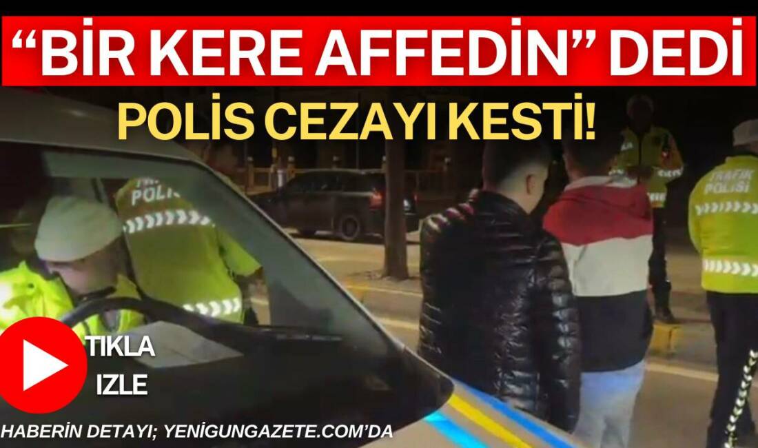 Aksaray'da polis uygulamasında durdurulan sürücüye, engelli aracı kullanma ve sigortasızlık