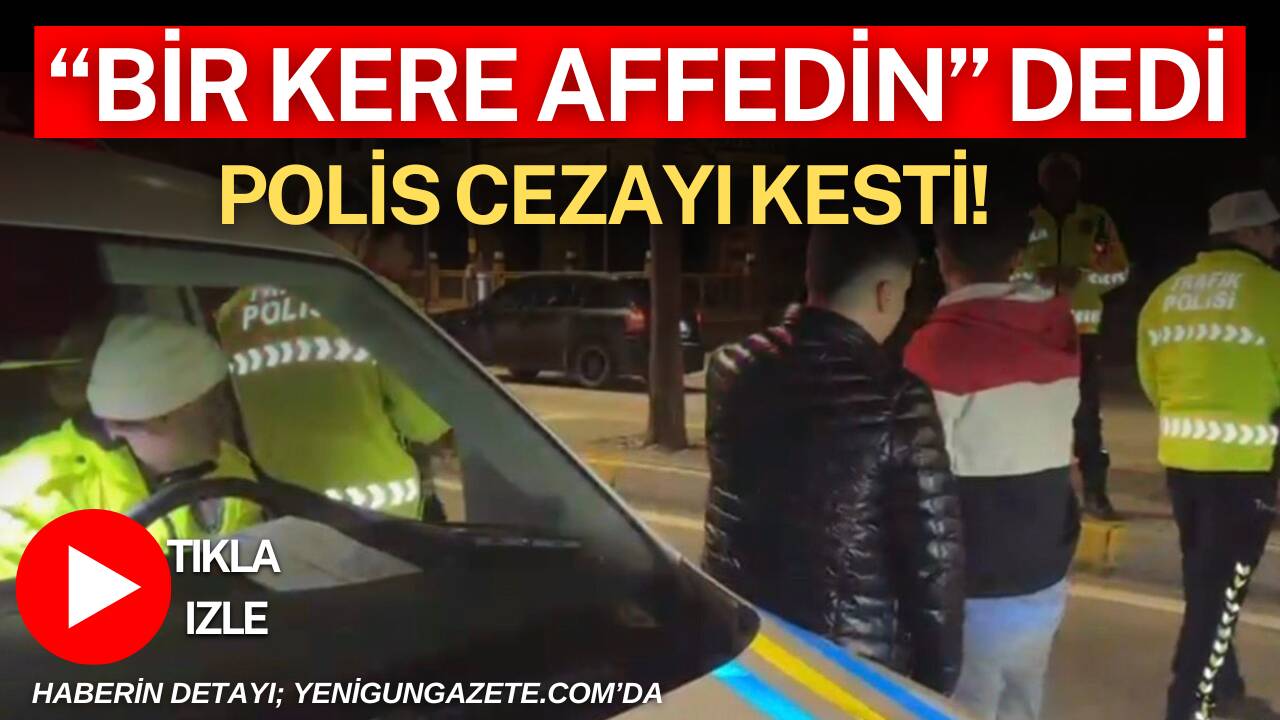 Aksaray'da polis uygulamasında durdurulan sürücüye, engelli aracı kullanma ve sigortasızlık