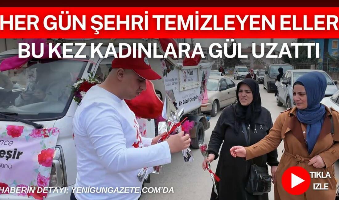 Aksaray Belediyesi, 8 Mart Dünya Kadınlar Günü dolayısıyla şehir merkezinde