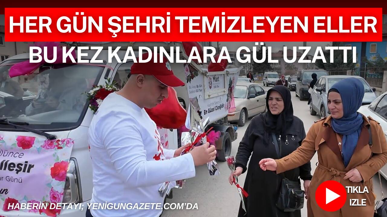 Aksaray Belediyesi, 8 Mart Dünya Kadınlar Günü dolayısıyla şehir merkezinde