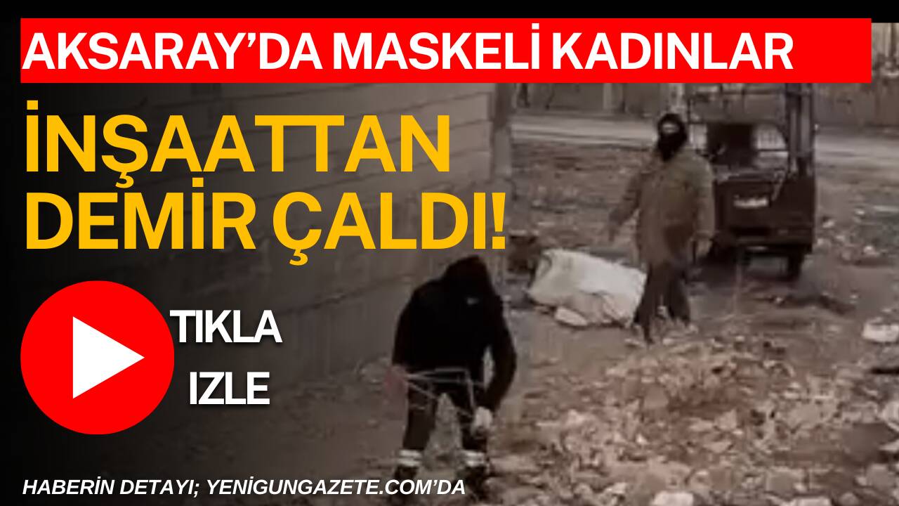 Aksaray Nevşehir yolu kavşağı üzerinde sabah saatlerinde gerçekleşen hırsızlık, vatandaşın