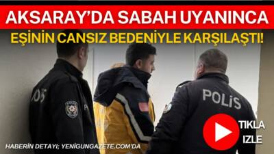 Aksaray’da Kılıçaslan Mahallesi’nde yaşayan 50 yaşındaki adam, sabah saatlerinde evinde
