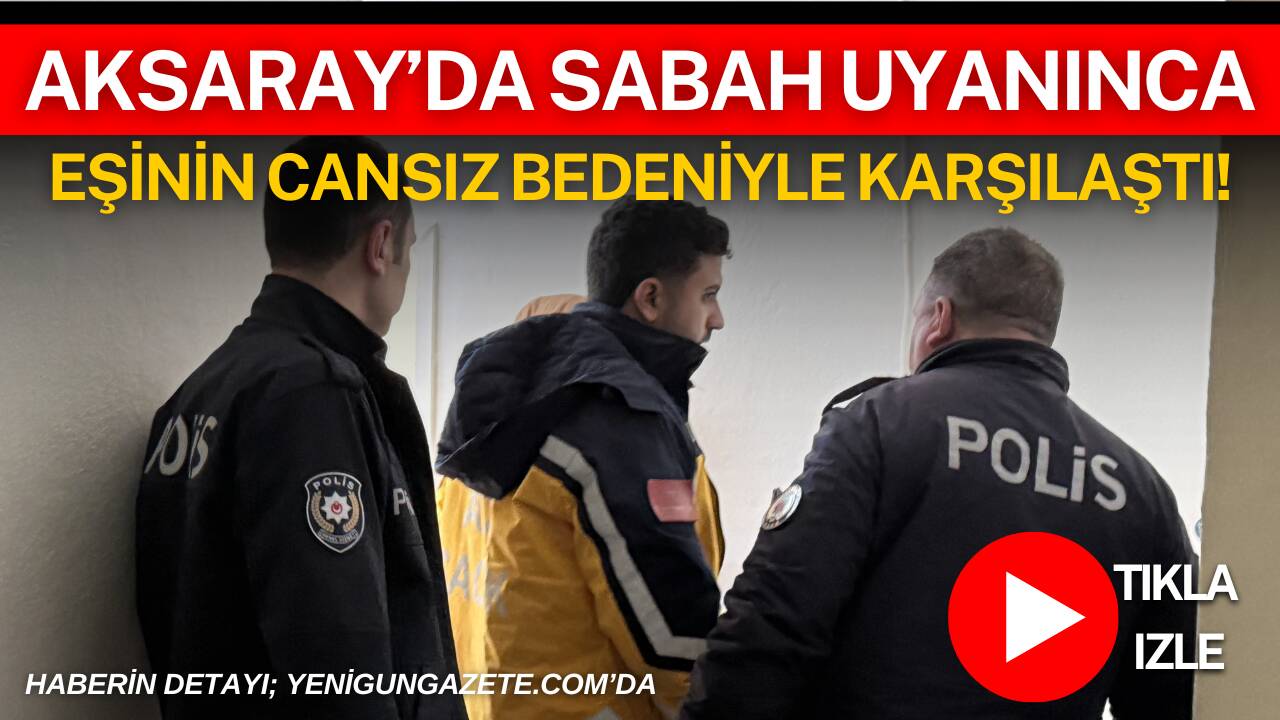 Aksaray’da Kılıçaslan Mahallesi’nde yaşayan 50 yaşındaki adam, sabah saatlerinde evinde