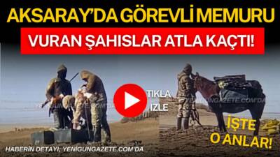 Aksaray Tuz Gölü’nde usulsüz avlanan iki şüpheli, görevlilere ve drona
