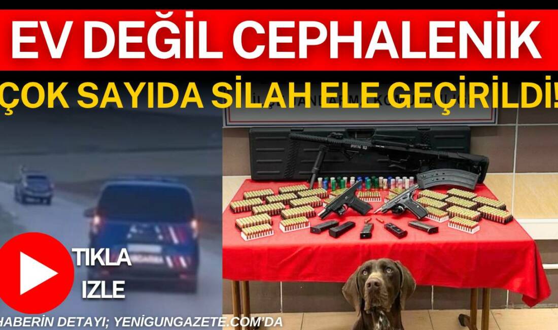 Aksaray’ın Ağaçören ilçesinde jandarma ekiplerinin düzenlediği operasyonda çok sayıda ruhsatsız