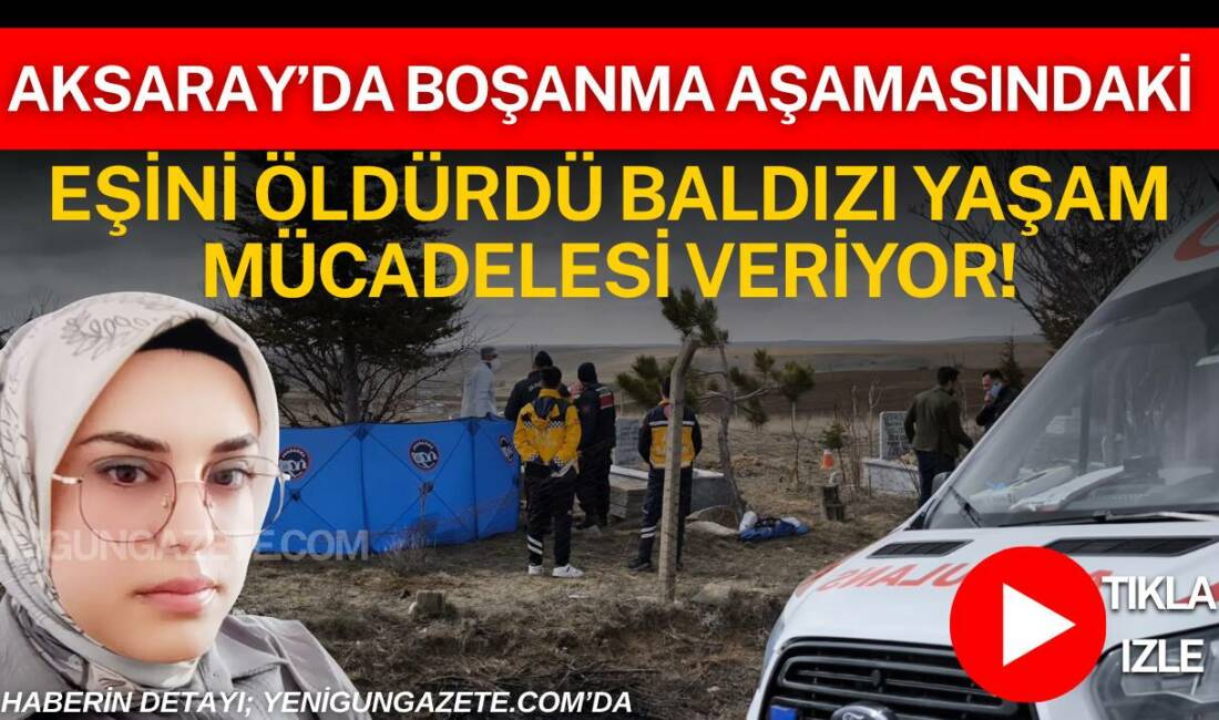 Aksaray’ın Ortaköy ilçesine bağlı Oğuzlar Köyü’nde bayramın ilk günü mezarlıkta