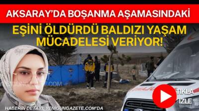 Aksaray’ın Ortaköy ilçesine bağlı Oğuzlar Köyü’nde bayramın ilk günü mezarlıkta