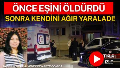 Nevşehir’de tartıştığı eşini silahla öldüren şahıs, ardından aynı silahla kendisini