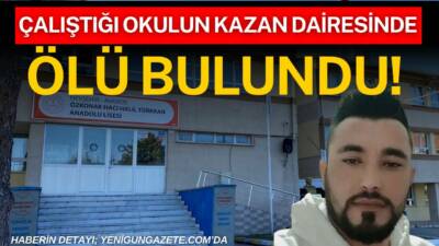 Nevşehir'de bir kişi, çalıştığı okulun kazan dairesinde ölü bulundu.