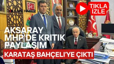 Teşkilatta devam mı, değişim mi geliyor? Karataş’ın mesajı ne anlama