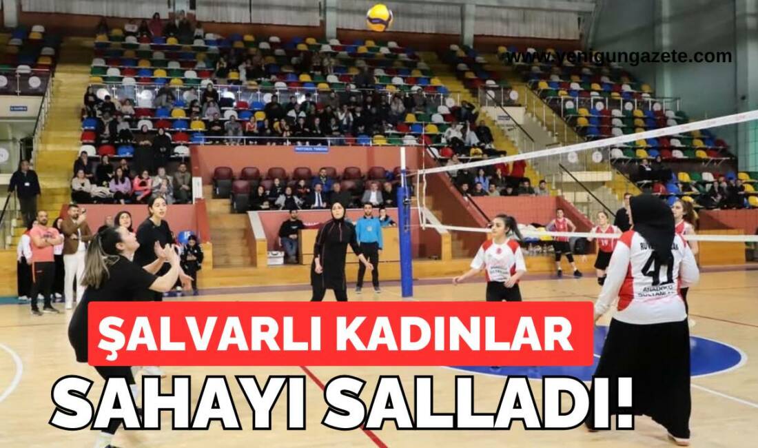 8 Mart Dünya Kadınlar Günü kapsamında Aksaray Atatürk Spor Salonu’nda