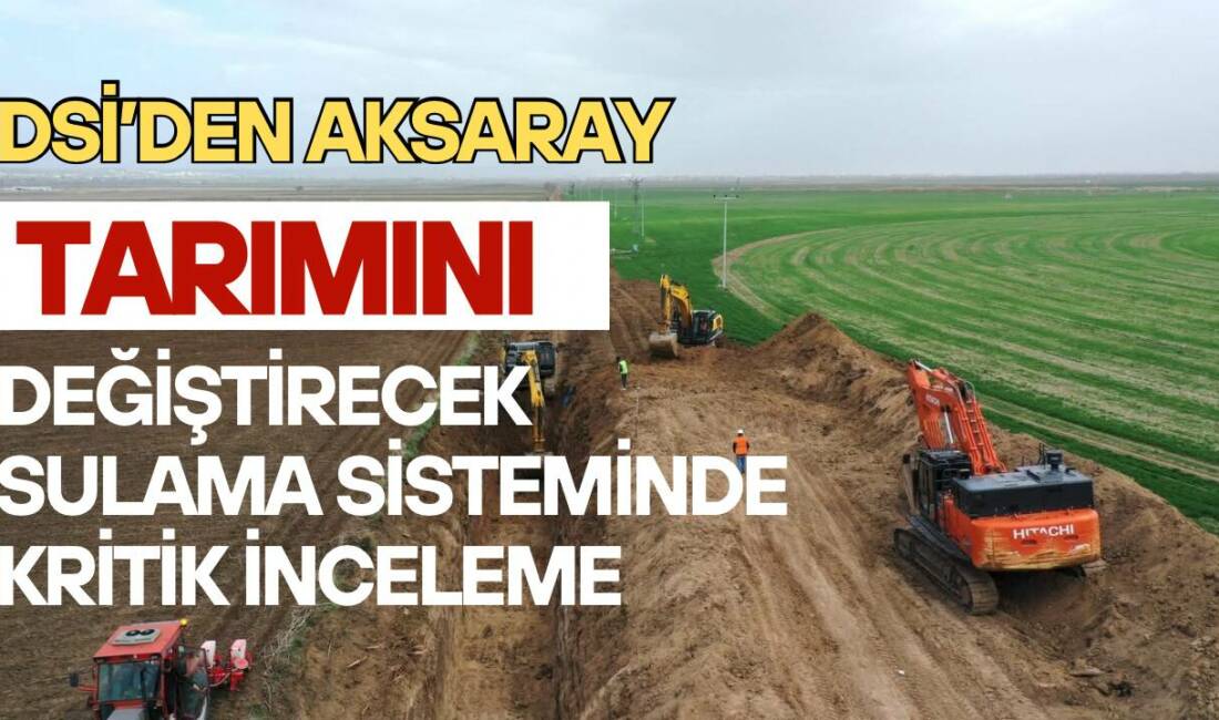 DSİ üst düzey yöneticileri ve teknik heyet, Uluırmak Barajı sulama