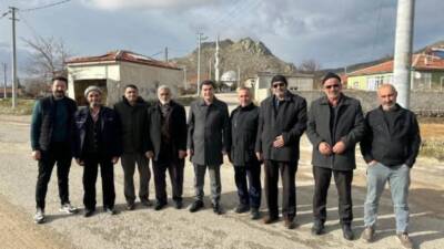 Ortaköy Kaymakamı Ahmet Karatepe, Sinandı Gökkaya Köyü’nü ziyaret ederek muhtar