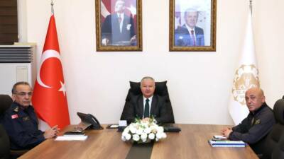 Aksaray Valisi Murat Duru, İçişleri Bakanı Mustafa Çiftçi başkanlığında video