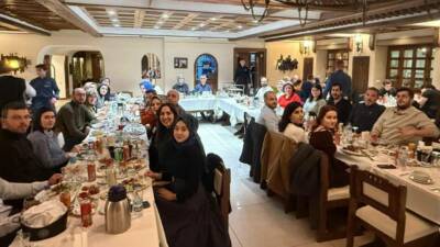 Aksaray Ağız ve Diş Sağlığı Merkezi çalışanları, Ramazan ayı dolayısıyla
