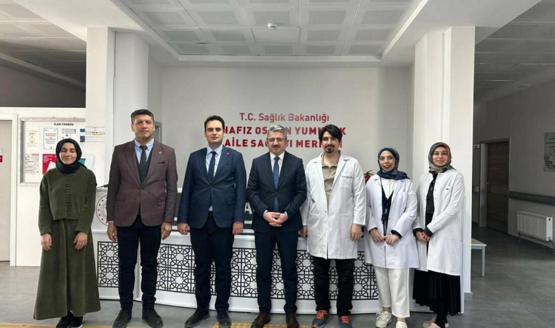 Aksaray İl Sağlık Müdürü Dr. Abdullah Güleç, Sultanhanı ilçesinde bir