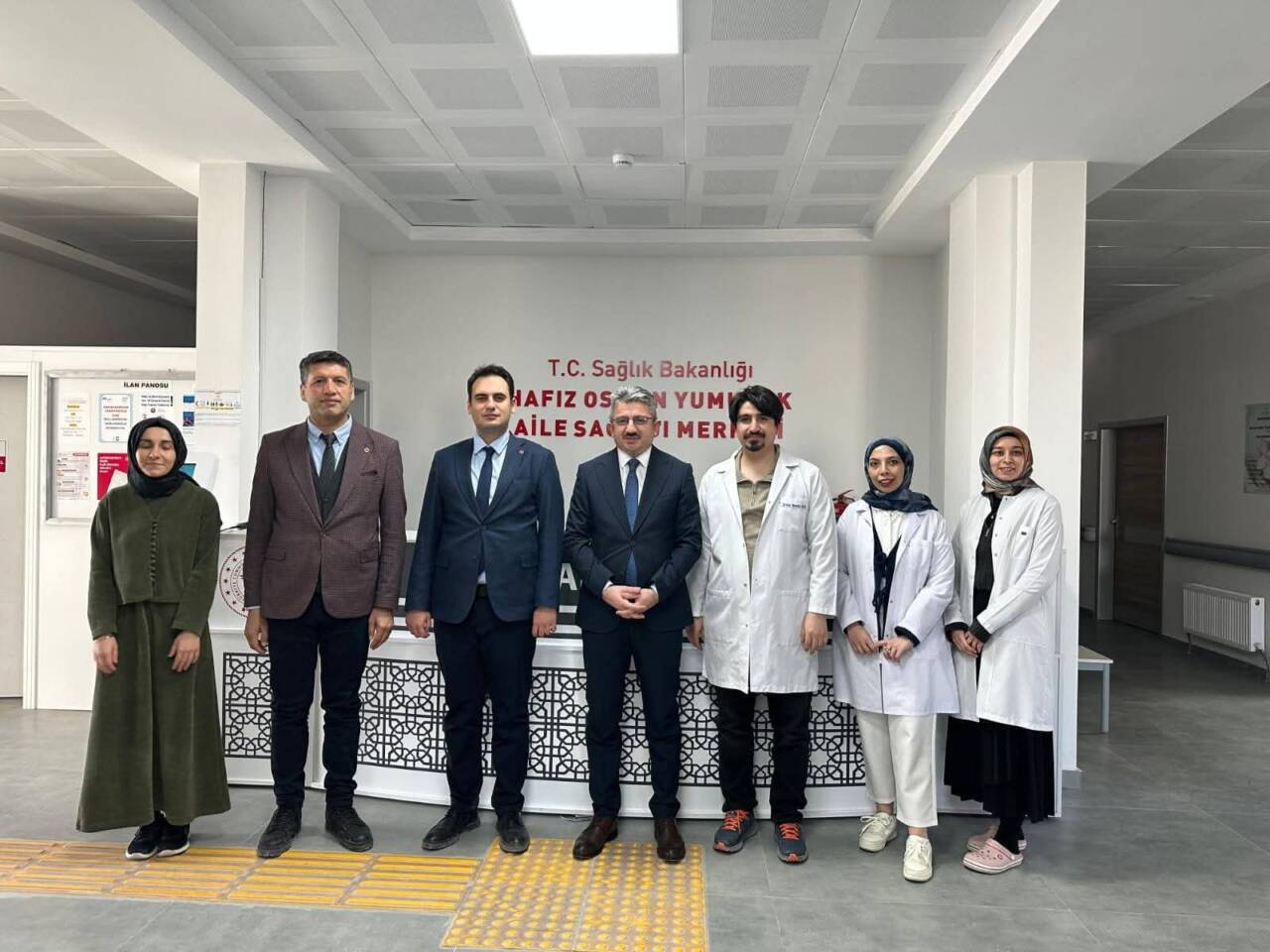 Aksaray İl Sağlık Müdürü Dr. Abdullah Güleç, Sultanhanı ilçesinde bir