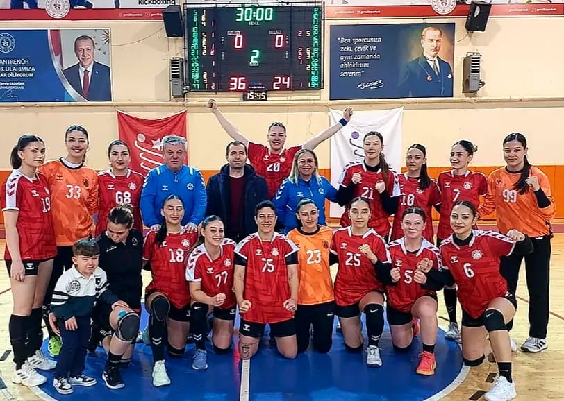 Türkiye Hentbol Federasyonu Kadınlar 1. Ligi A Grubu’nda emin adımlarla
