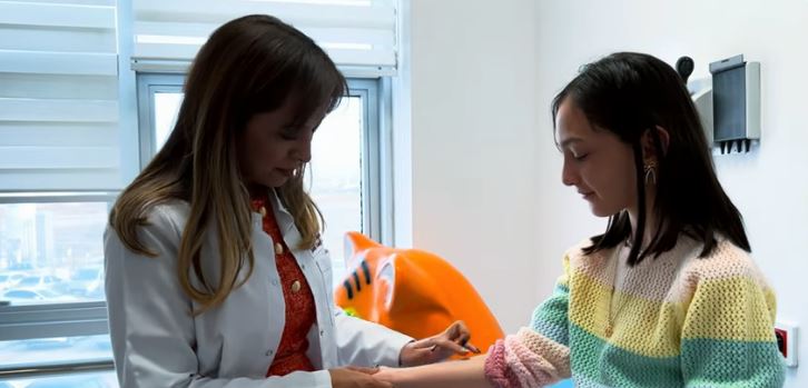 Aksaray Eğitim ve Araştırma Hastanesi bünyesinde kurulan Çocuk Alerji Test
