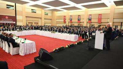 MHP Genel Başkanı Devlet Bahçeli’nin katılımıyla Ankara ATO Congresium’da düzenlenen