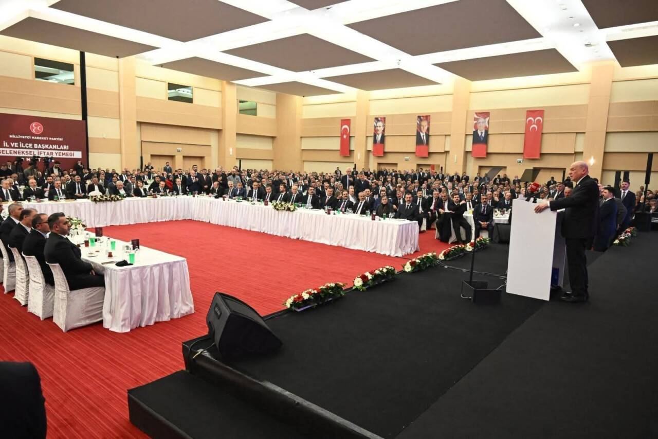 MHP Genel Başkanı Devlet Bahçeli’nin katılımıyla Ankara ATO Congresium’da düzenlenen