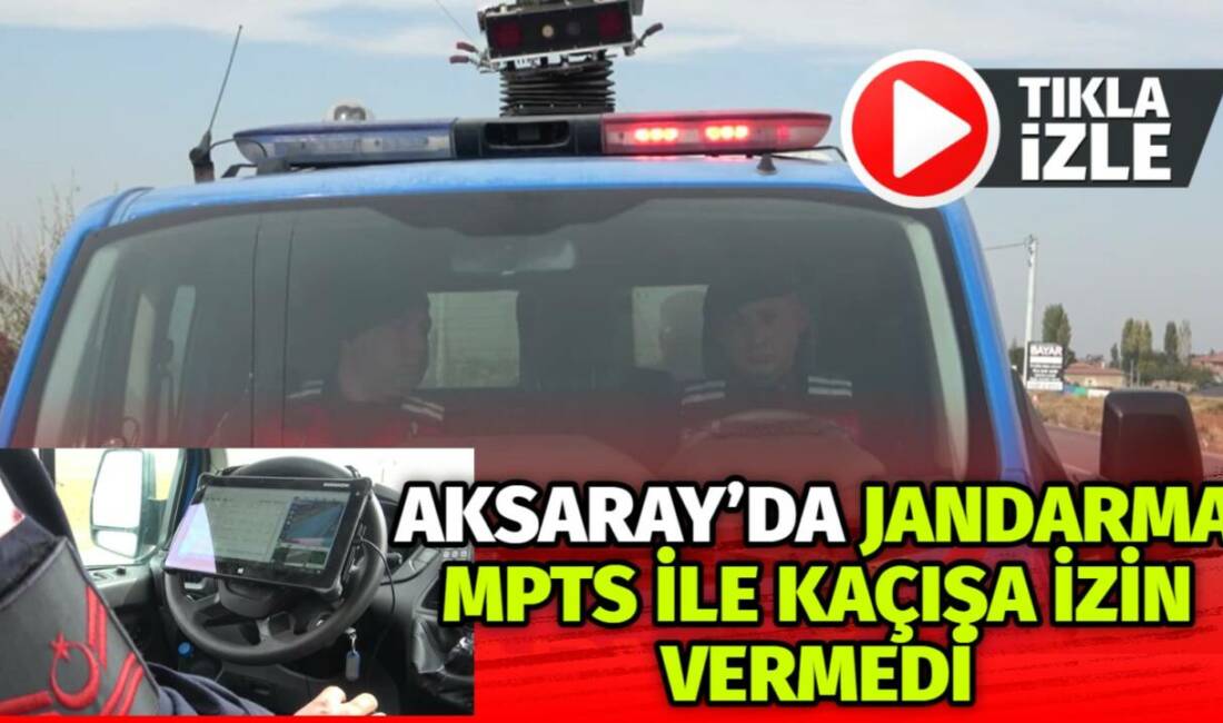 Aksaray İl Jandarma Komutanlığı, Mobil Plaka Tanıma Sistemi ile il
