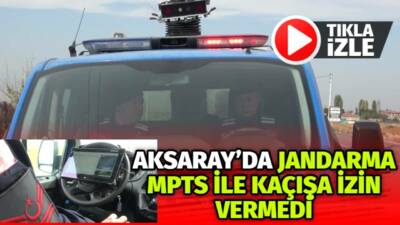Aksaray İl Jandarma Komutanlığı, Mobil Plaka Tanıma Sistemi ile il
