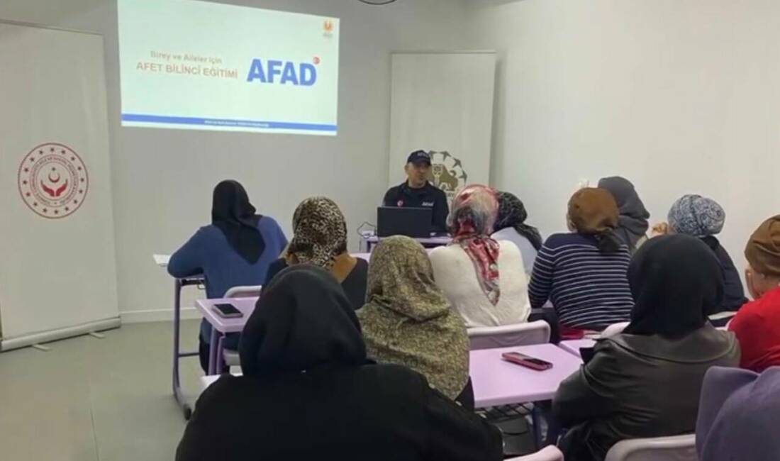 1–7 Mart Deprem Haftası kapsamında AFAD Aksaray ekipleri, Sosyal Yardımlaşma