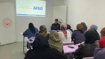 1–7 Mart Deprem Haftası kapsamında AFAD Aksaray ekipleri, Sosyal Yardımlaşma