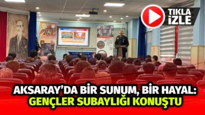 Jandarma ve Sahil Güvenlik Akademisi yetkilileri, Aksaray Hazım Kulak Anadolu