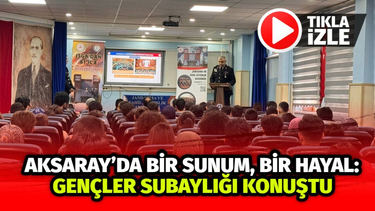 Jandarma ve Sahil Güvenlik Akademisi yetkilileri, Aksaray Hazım Kulak Anadolu
