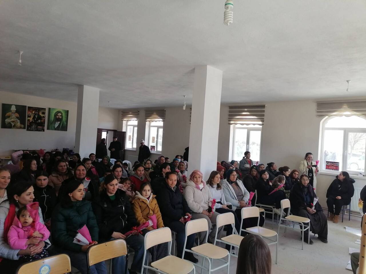 Saratlı ve Çevre Köyler Alevi Kültür Derneği tarafından 8 Mart