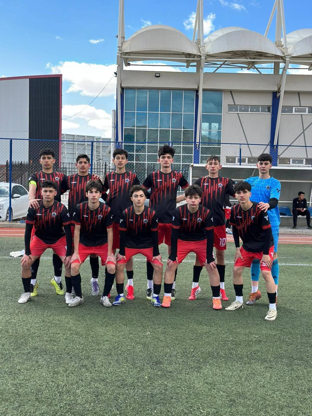 Türkiye Futbol Federasyonu (TFF) Bölgesel Gelişim U-15 Ligi’nde fırtına gibi