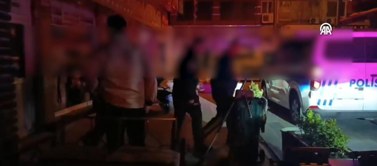 Kırıkkale'de, kumar oynatıldığı tespit edilen dernek ofisinde 5 kişiye toplam