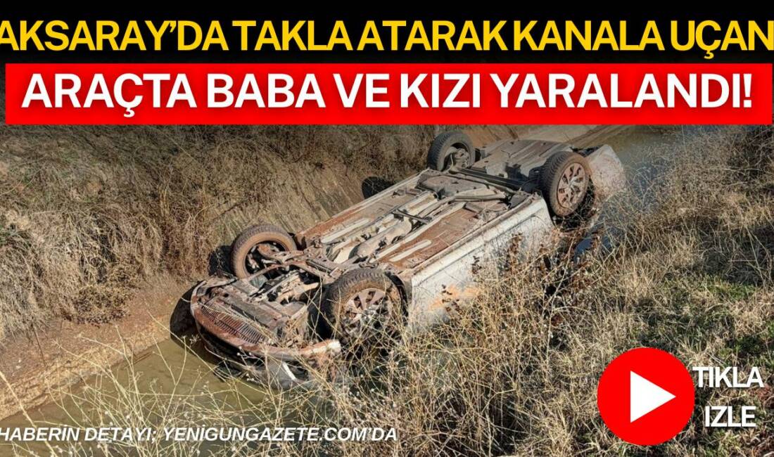 Aksaray’da Sağlık kasabasından şehir merkezi istikametine seyir halinde olan bir