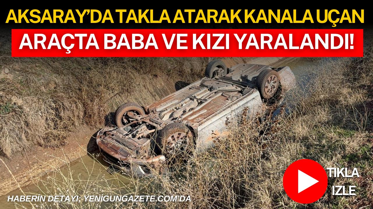 Aksaray’da Sağlık kasabasından şehir merkezi istikametine seyir halinde olan bir