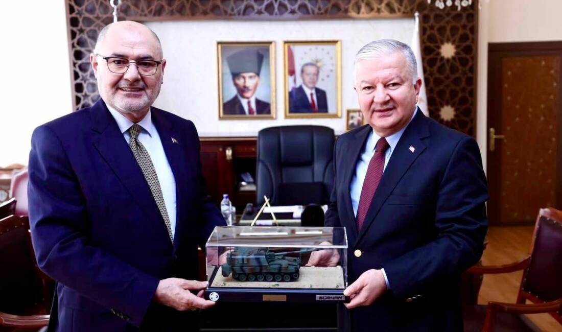 Milli Savunma Bakan Yardımcısı Kavaklıoğlu, Aksaray Valisi Murat Duru’yu ziyaret