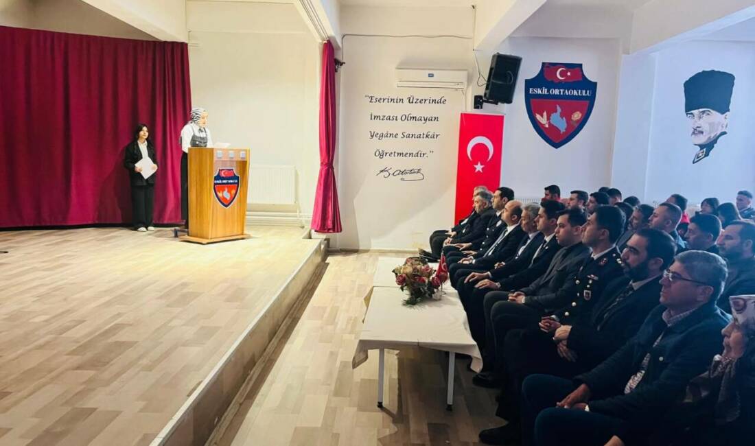 Eskil’de 18 Mart Çanakkale Zaferi ve Şehitleri Anma Günü kapsamında