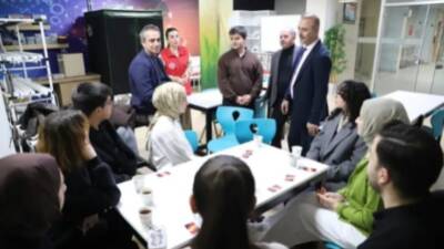 Aksaray Gençlik Merkezi, Gençlik Hizmetleri Uzmanı Sayın İsmail Haspolat’ı ağırladı.