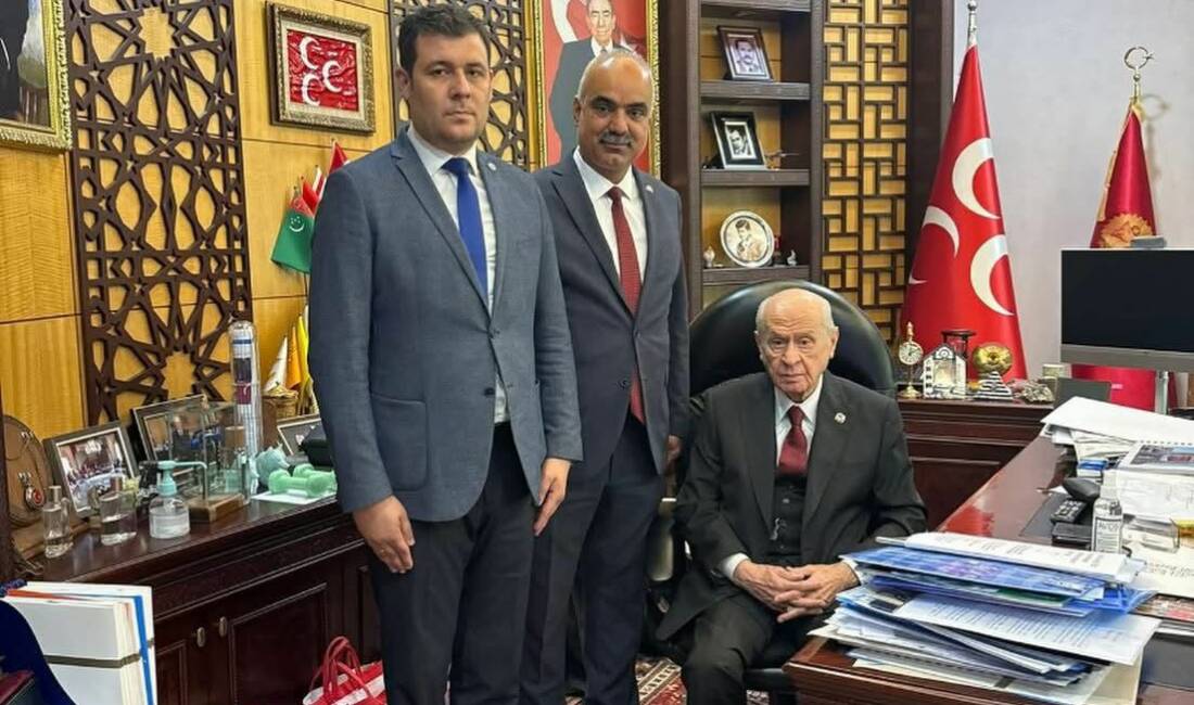 Devlet Bahçeli ile görüşen Aksaray teşkilatı, görevde olduklarını açıkladı; değişim
