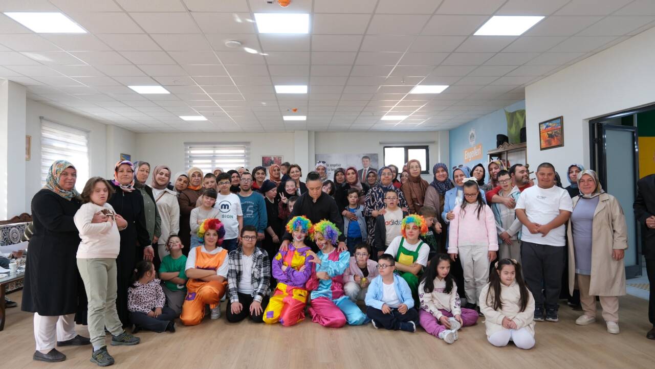 Aksaray’da Down Sendromlular Derneği öncülüğünde gerçekleştirilecek programda çocukların halk oyunları