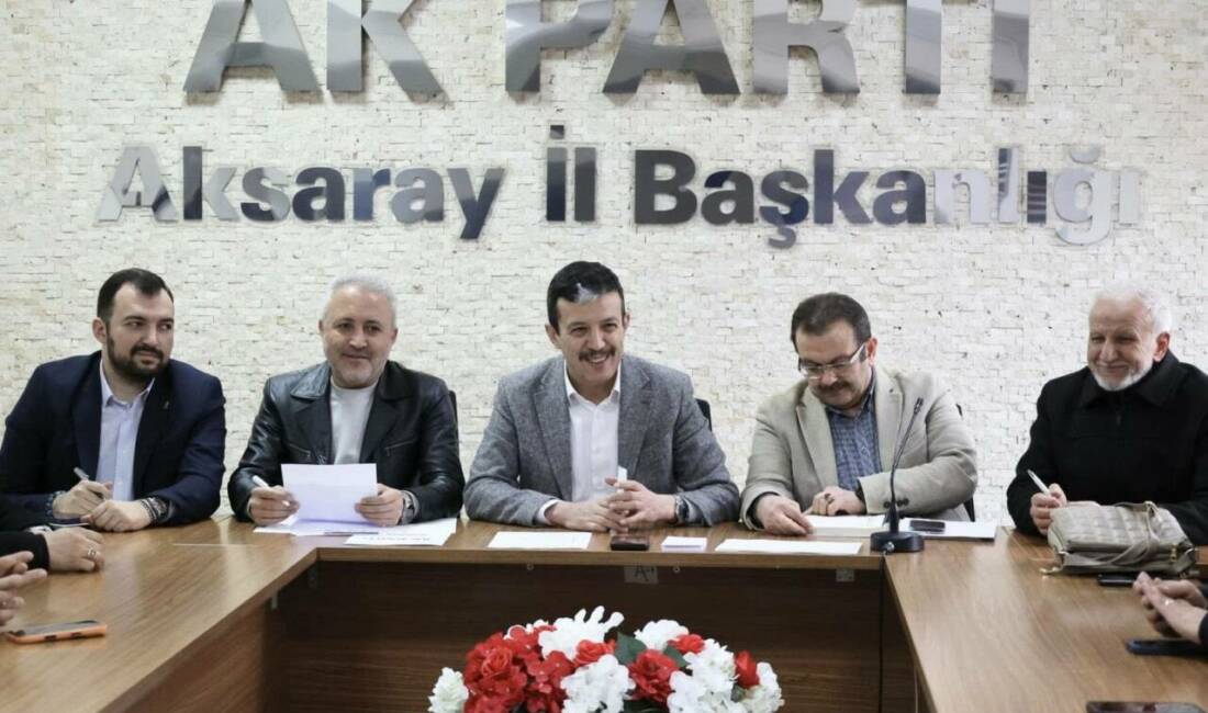 AK Parti Aksaray İl Teşkilatı’nın haftalık olağan İl Yürütme Kurulu