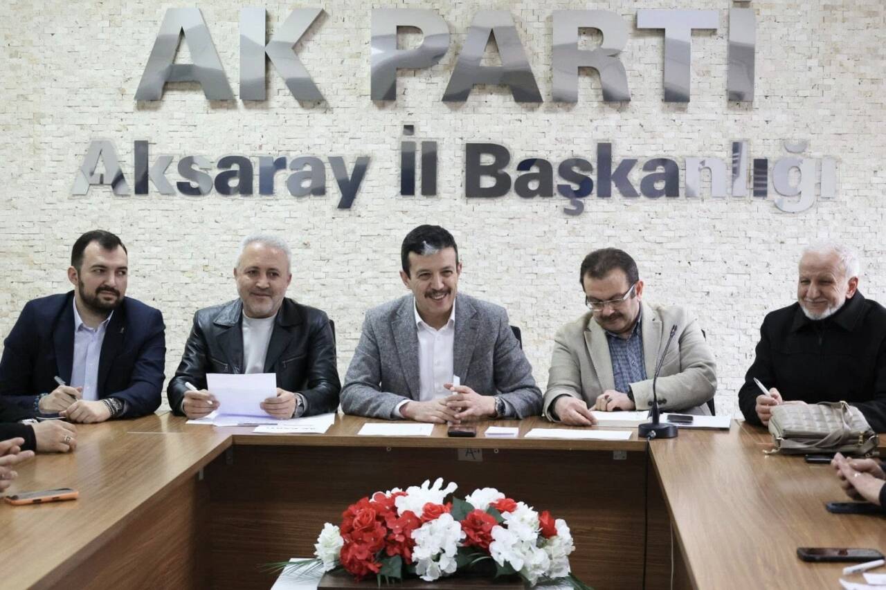 AK Parti Aksaray İl Teşkilatı’nın haftalık olağan İl Yürütme Kurulu