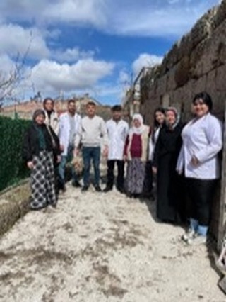 Aksaray Üniversitesi Güzelyurt Meslek Yüksekokulu Gıda İşleme Bölümü öğrencileri, “Çiftlikten