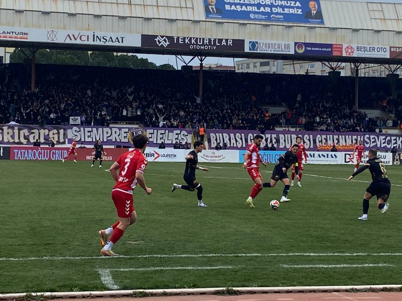 TFF 2. Lig Kırmızı Grup’ta Kuzeyboru 68 Aksarayspor, Gebzespor deplasmanında