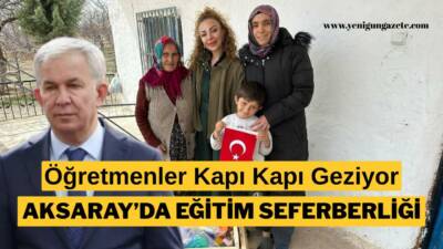Millî Eğitim Bakanlığı’nın “Evde Okul Öncesi Eğitim” modeli kapsamında Aksaray’da