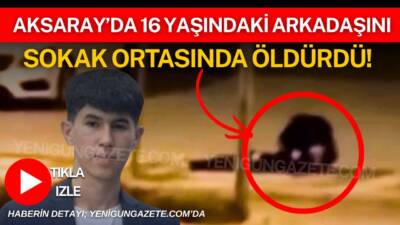 Aksaray’da iki akran arasında çıkan tartışma kavgaya dönüştü. 16 yaşındaki