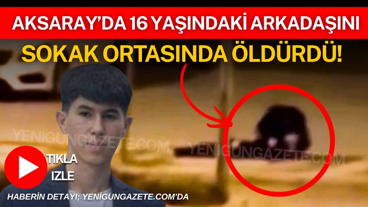 Aksaray’da iki akran arasında çıkan tartışma kavgaya dönüştü. 16 yaşındaki