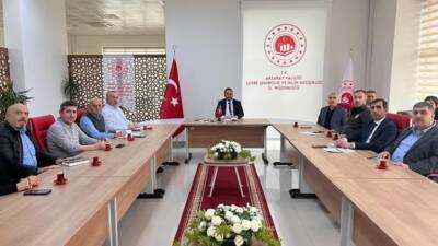 Aksaray’da çevre ve şehircilik alanındaki çalışmaların daha etkin yürütülmesi amacıyla