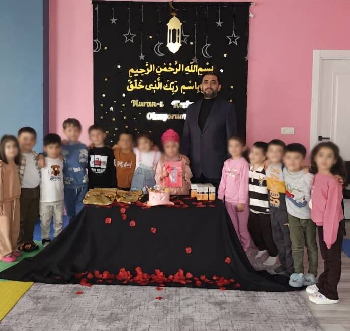 Aksaray’ın Eskil ilçesinde, Merkez Cafer Dinler 4-6 Yaş Kur’an Kursu’nda
